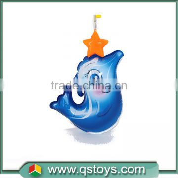 Nylon desgin product interesting inflatable dolphin Lantern lights toys for the kids