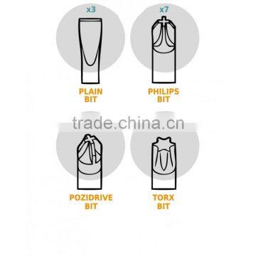 31 Pcs/set Chrome Vanadium Steel Torx Hex Head Screwdriver Bit Set With Bit Holder photo-5