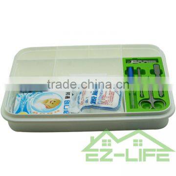 2016 Hot Sale Plastic New Design Home Colorful Thicken Stack-able First Aid Kit Medical Hard Empty Packaging Storage Box
