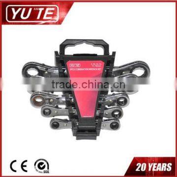 The High Quality 5pcs Offset Ratchet Wrench Sets&combination Ratchet Spanner