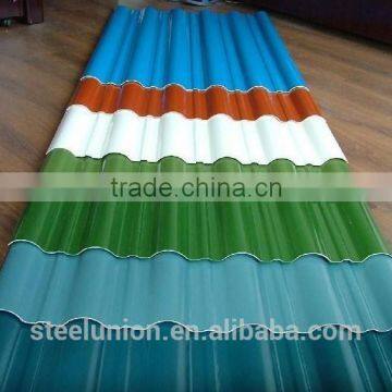 SGCC Corrugated Steel Sheet/ Galvanized Roofing Sheet / Color Coated Metal Sheet photo-4