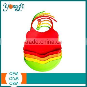 Waterproof Silicone Wholesale Blank Baby Bibs