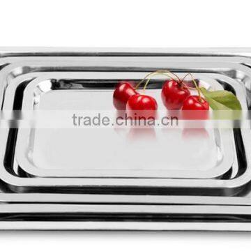 Wholesale High Quality Material 201 BBQ Stainless Steel Baking Tray photo-4