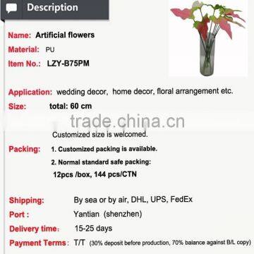 Wholesale Artificial Flowers Artificial Flowers for Decoration Ornamental Foliage Plants photo-2