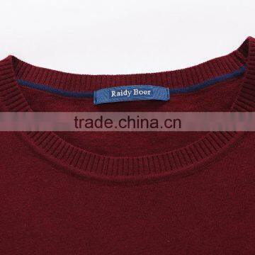 Latest Desgin Mens Woolen Warm Slim Knit Sweater photo-3