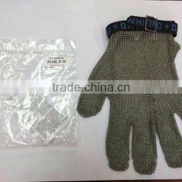 FRANCE WHITING DAVIS STAINLESS STEEL MESH SAFETY GLOVES