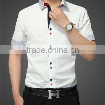 Men's 100% cotton shirt supplier factory