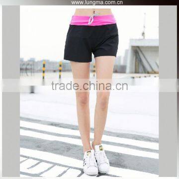 Printed Polyester Breathable Running Sports Compression Crossfit Spandex Shorts photo-3