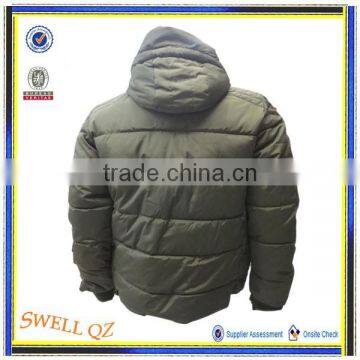 European Fashion Winter Clothes Men Padded Winter Coat With Hood photo-2