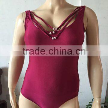 Custom 2016 New Solid European Swimsuit Eplosion Size Sey Bikinis photo-3