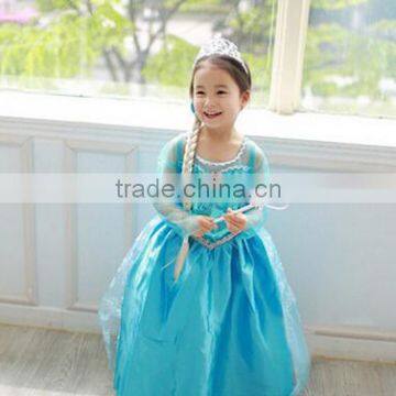 2016 Frozen Elsa Dress Wholesale Halloween Costume photo-2