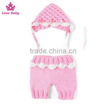 Hot newborn baby boys knitted crochet costume photo photography prop outfits LBP20160218-29