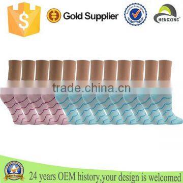 100% Cotton Socks, Socks Women, Red and White Striped Socks photo-3