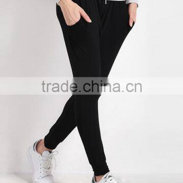 EY0575P 2016 Spring Europe America Fashion Simple Ninth Pants Women Harem Pants photo-3