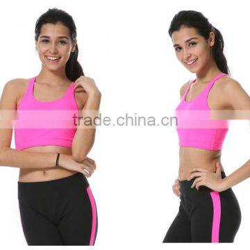 Beautiful Fluorescence Slim Fitness Yoga Clothes 88% Polyester + 15% Spandex Fitness Sportwear Yoga Suit in Guangzhou photo-4