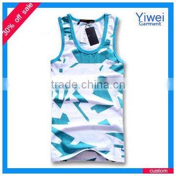 Promotional Cotton Mens Jersey Tank Tops