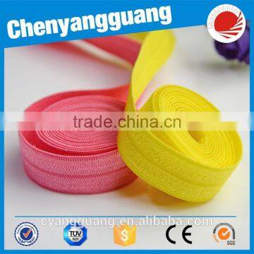Hair Ties Latest Fashion Design Print Fold Over Elastic photo-3