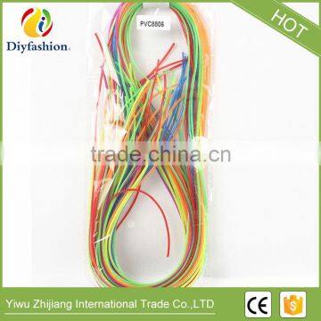 PVC8802 DIY Knit Plastic PVC Strings DIY Knit Plastic PVC Strings Scoubidous for Kids photo-6