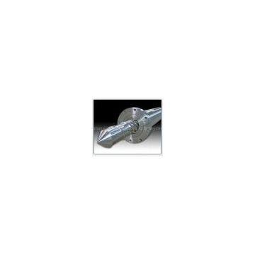 gas vented screw and barrel for extruding machine