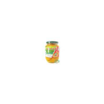 canned yellow peach