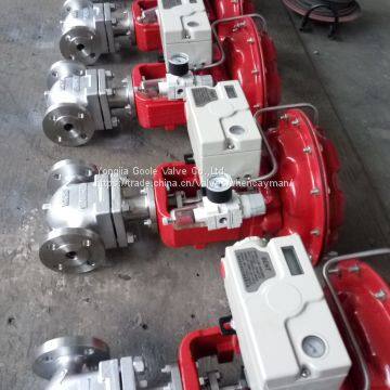 Neumatic Control Valve With Globe Type Single Type photo-5