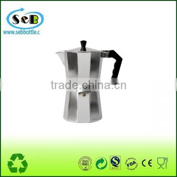 2016 new capsule home used aluminum coffee maker mocha pot