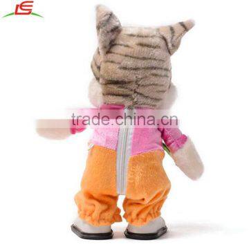 Cute Electric Cat Walk Singing Plush Toys for Children photo-3