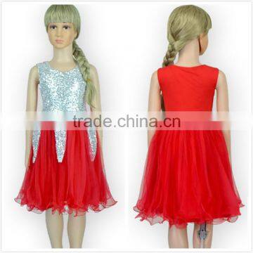 Chic sequins flower girl dress,Christmas festive baby girls party dresses M5041515