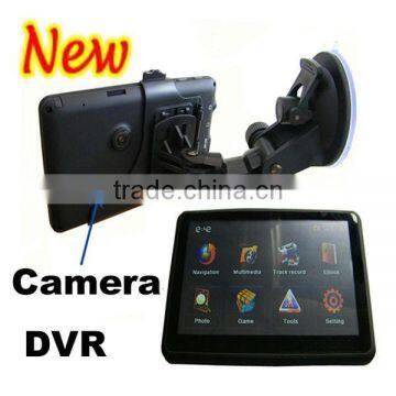 Russia Market Bluetooth Handsfree AV-in 5 inch Car DVR GPS