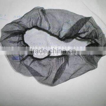 Disposable Nylon hair net with white/black/brown colour