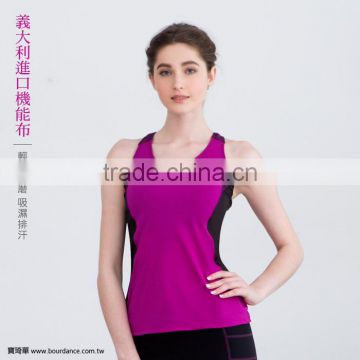 Gym tank top women X back sports top