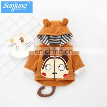 Wholesale 100% Cotton Warm Fleece Jacket Manufacturer photo-4