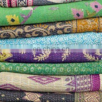 Hand Quilted Kantha Quilt Wholsale Kantha Quilt