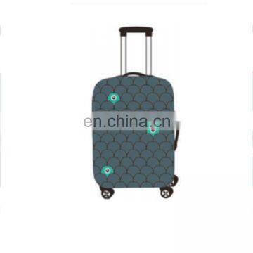 Hot selling custom fashion travel luggage protective dust cover