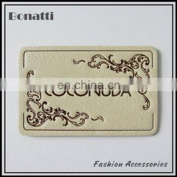 leather labels for garment