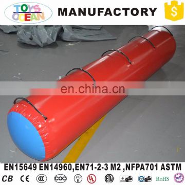 Inflatable air barrels tumble jumping tube roller for gymnasticstraining