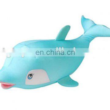 14inch sky blue dophin microbeads toys