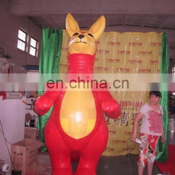 new design popular cute inflatable kangaroo costume for advertising