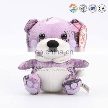 Cute mini plush teddy bear used for crane machine toy