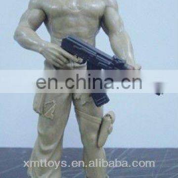 handsome resin soldier home decor