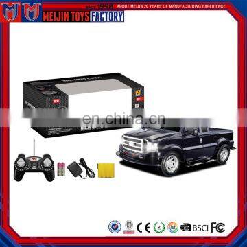 Eco-friendly 1:12 four channel radio control rc model car with lamp