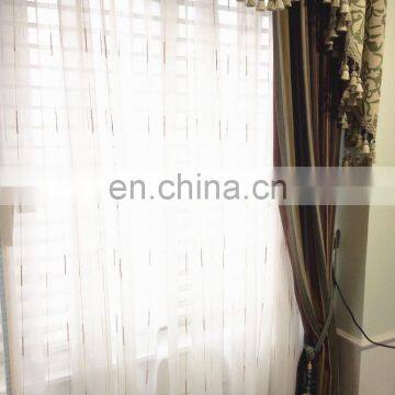 Fancy Pink New Design Window Fabric Organza Curtain photo-2