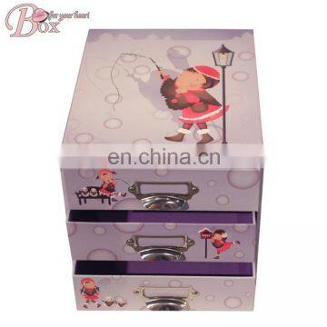 Cardboard OEM Clothes Multilayers Drawer Storage Box