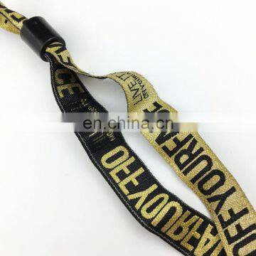 Customized Event One Time Fabric Wristband photo-4