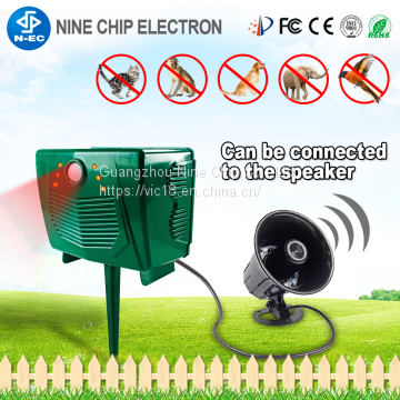 Garden Mouse Pest Control Solar Ultrasonic Bird Repeller Dog Chaser photo-5