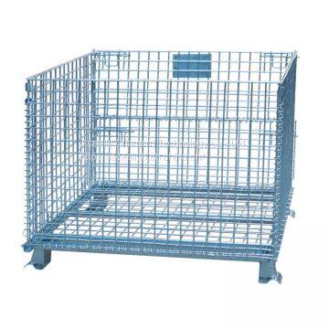 Warehouse storage euro container trolley