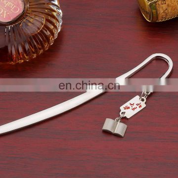 thin metal bookmark for book custom school souvenir gift