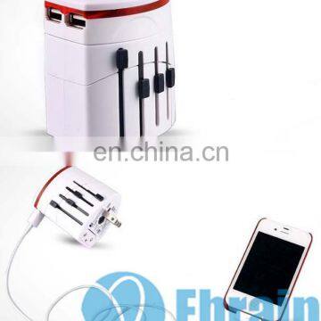 World Travel Buddy 2-Pole Promotional Adapter and USB Charger photo-5