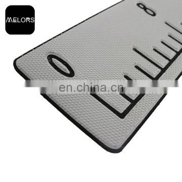 Melors EVA Foam Embossed Sheet Fish Ruler Measuring Tape Sticker Fish Length Ruler