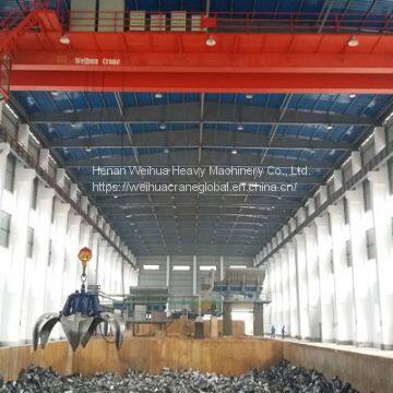 Double Girder Bridge Crane with Grab